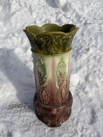 Majolica Umbrella Stand
