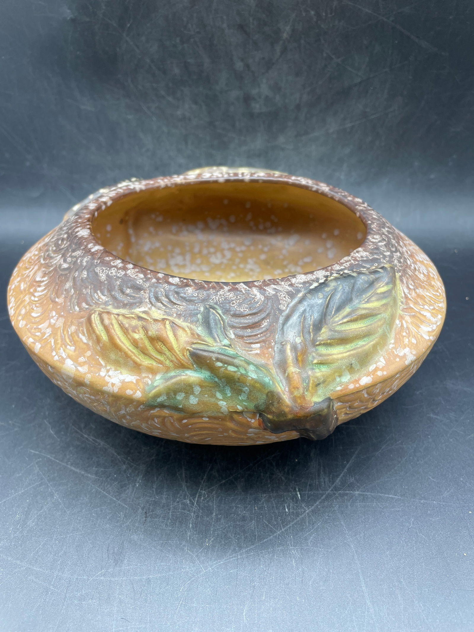 Weller Pottery Malvern Low Bowl Bulb Bowl (1 of 8)