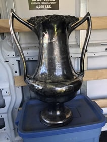 1913 27 1/4” Augusta Ga Poultry Loving Cup Trophy