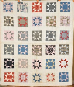 1890's "Evening Star" Quilt