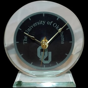 University of Oklahoma Glass Clock