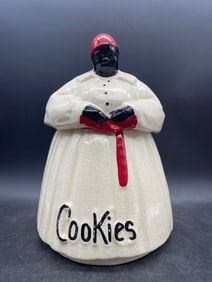 Vintage McCoy Black Americana Mammy Cookie Jar