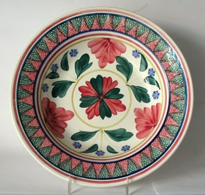 Antique stick spatter plate made in Belgium.