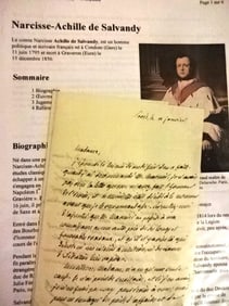 French Manuscript Collection Rare Notables