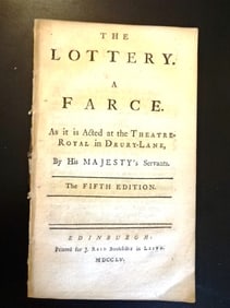 1755 English Play The Lottery
