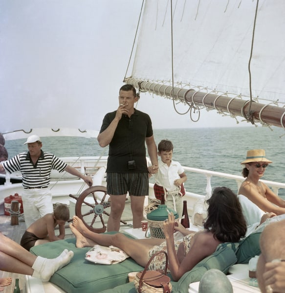 Black Pearl Trippers ' By Slim Aarons Oversized C Type (1 of 1)