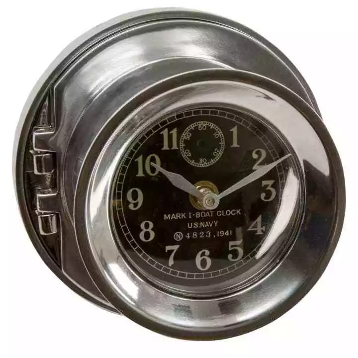 WWII US Navy Boat Clock (1 of 1)