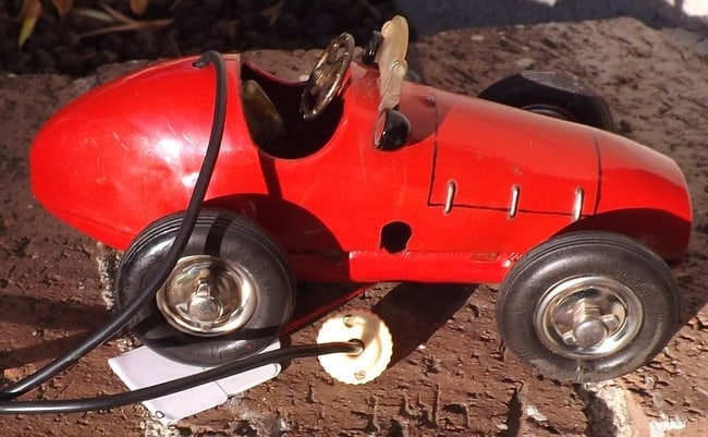 Schuco (Made in Germany) one of a kind prototype of an electric powered (rather than windup) Schuc (1 of 1)