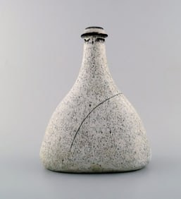 Kähler, Denmark, bottle-shaped glazed vase, 1930 s.