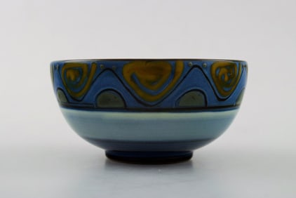 Kähler, Denmark, glazed stoneware bowl.