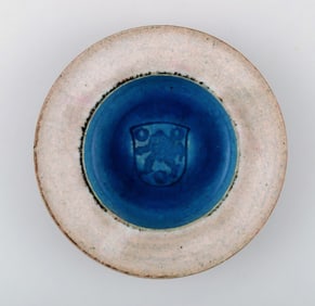 Kähler, Denmark, glazed stoneware dish 1960 s.