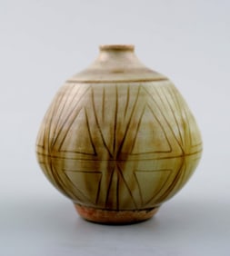 Ceramic vase Höganäs, Signed, John Andersson.
