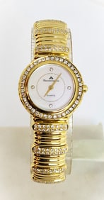 Solid 18k Gold MAURICE LACROIX Monaco Ladies Watch with 3.20 ct Diamonds* EXLNT