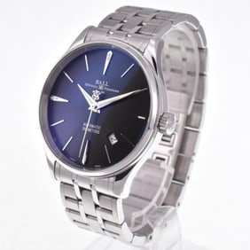 Mens S/Steel BALL Automatic Ref NM3050D DATE Watch 30m/100ft* EXLNT