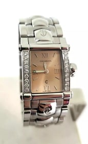 Ladies PHILIPPE CHARRIOL Columbus RARE W/ Diamonds Watch ref CCSTRM* EXLNT
