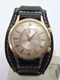 Vintage 10k GF JAEGER-LeCOULTRE Automatic MEMOVOX Alarm Watch Cal.K815 Ref 2517
