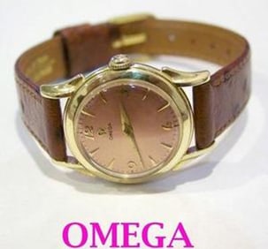Solid 14k OMEGA Winding Ladies Watch 1960s in EXLNT Condition* SERVICED