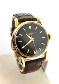 Vintage 18k Gold IWC SHAFFHAUSEN Winding Watch 1950s Cal 89 Teardrop Long Logs