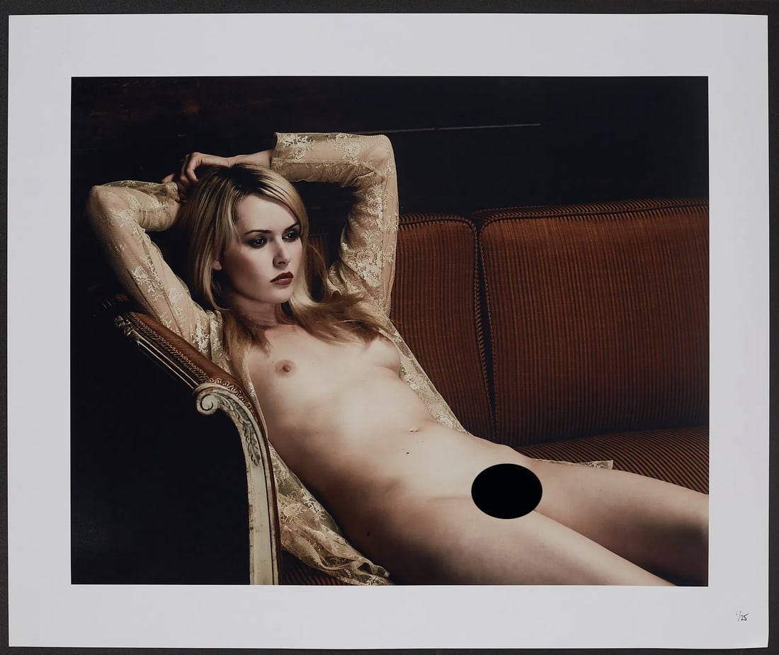 Spiros Politis(1969-) Figure On Couch 12/25 (1 of 10)