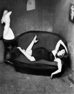 Andre' Kertesz: Burlesque Dancer, Paris, 1926: Artist: Andre' Kertesz Title: Burlesque Dancer, Paris, 1926 Date: 2008 Medium: High Quality Photo Lithograph Print with Copyright Andre Kertesz estate Printer Location: Printed in Italy - Collector's