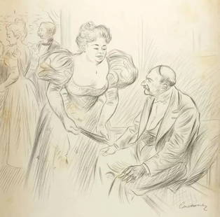 Antique Drawing Pencil Original Thomas COUTURE ? Les Proprietaires Life Scene: Title: Antique Drawing Pencil Original Thomas COUTURE ? Les Proprietaires Life Scene Description: pencil on paper 50 x 37 cm signed stains, folds Reserve: $120.00 Shipping: Domest