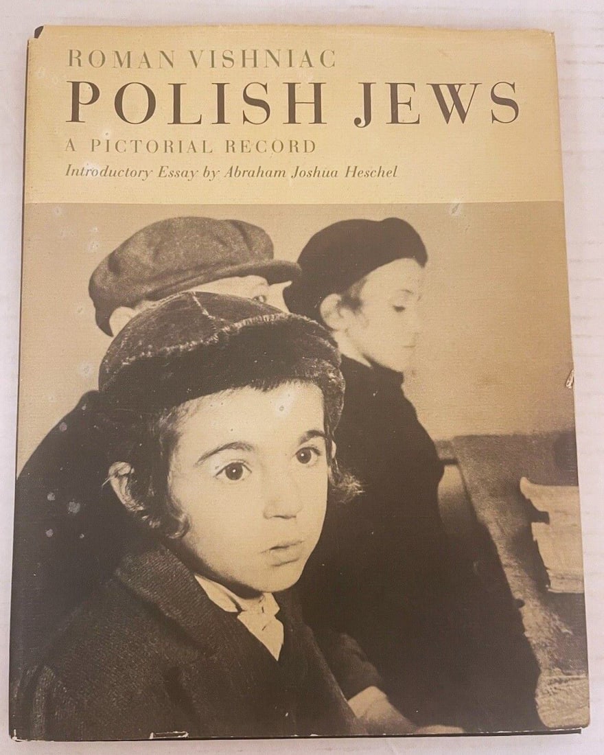 Polish Jews A Pictorial Record: Title: Polish Jews A Pictorial Record Author: Roman Vishniac Date: 1976 Publisher: Schocken Books, NY Edition: --- Additional Information: 1976 Hardcover, 5th printing --POLISH JEWS - A PICTORIAL RECO