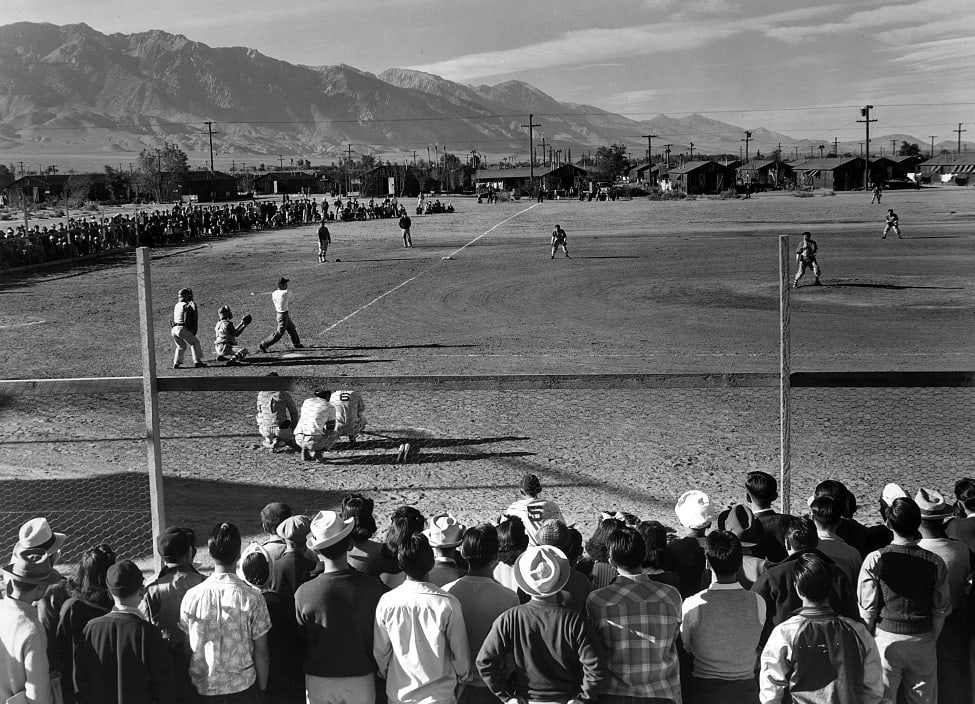 BASEBALL, BY ANSEL ADAMS; RARE. 13X19" LG. FORMAT PRINT (1 of 1)