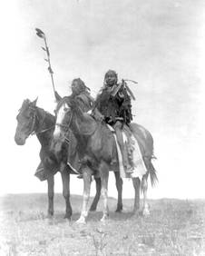 1908, 19X13" ATSINA CHIEFS, BY EDWARD S. CURTIS (1 of 1)