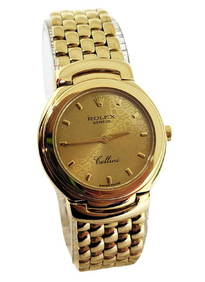 Ladies Solid 18k ROLEX CELLINI Quartz Watch c.1990s Ref. 6621 EXLNT Box & Papers (1 of 11)