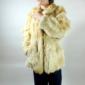 FOX FUR COAT EU: L; US: 16 (1 of 11)