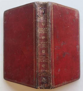 1720 BOOK OF COMMON PRAYER & PSALTER ENGLISH ANTIQUE London ORIGINAL BINDING: The Book of Common Prayer. Together with the Psalter or Psalms of David... London; 1720 Original red morocco ruled in gilt All edges are gilt size 3.5 by 6" Good condition, some wear, one page with te