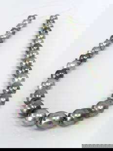 11-13mm Drop/Oval-Circle Mix Light to Medium Multi-Color Tahitian Pearl Necklace Strand: Title: 11-13mm Drop/Oval-Circle Mix Light to Medium Multi-Color Tahitian Pearl Necklace Strand Description: AA Grade High luster Mix Light to Medium Multi-Color Drop/Oval-Circle, with minimal spots/bl