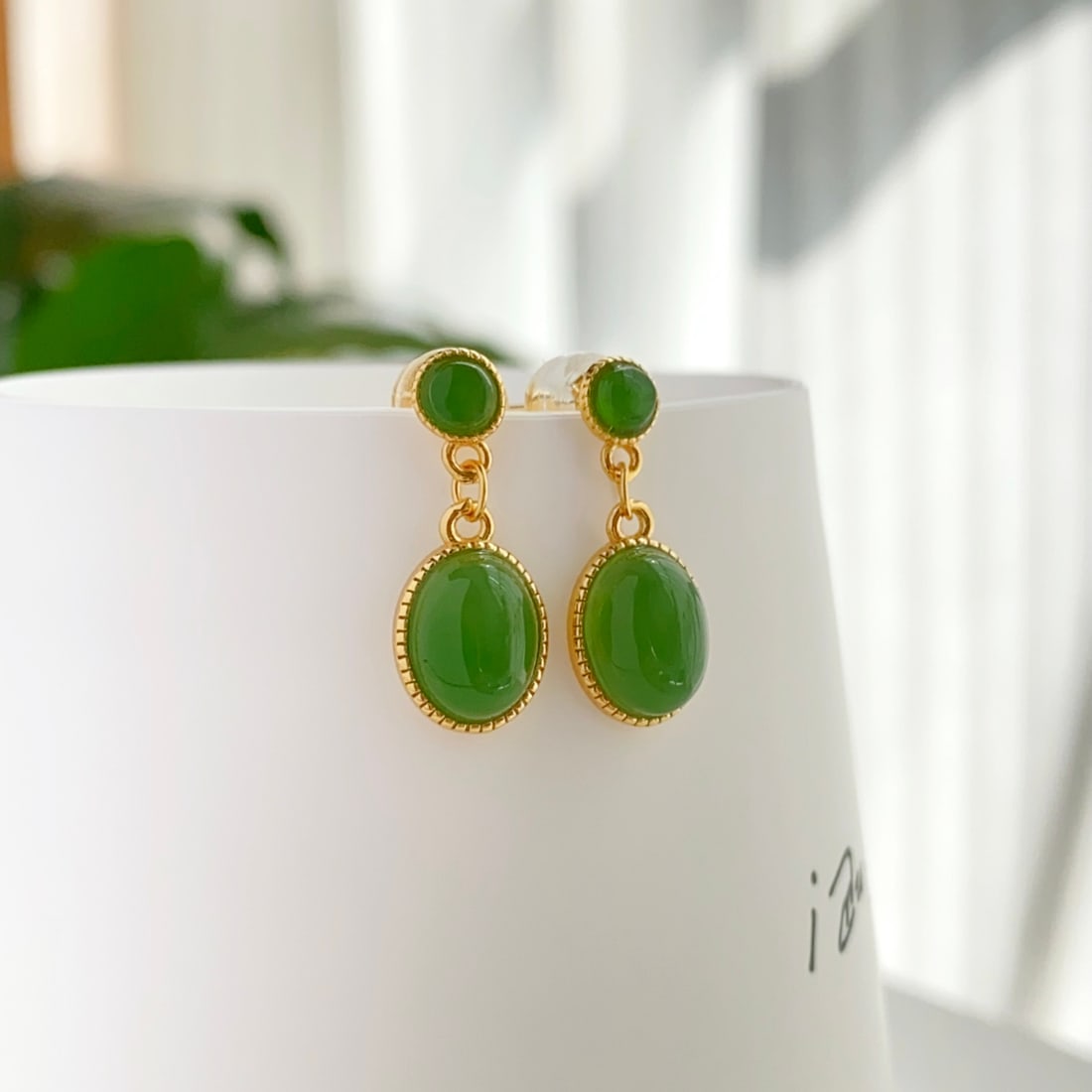 Natural Jasper Earrings (1 of 9)