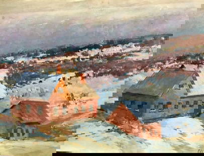 Gouache painting It's time Cherkas A.G.: 715 *** ABOUT THIS PAINTING *** * TITLE: "It's time" * ARTISTS: Cherkas A.G. * SIZE: 36x48 cm/'14.17x18.89 inches' * MEDIUM: gouache, paper * HAND PAINTED: Original painting from our collection * COND