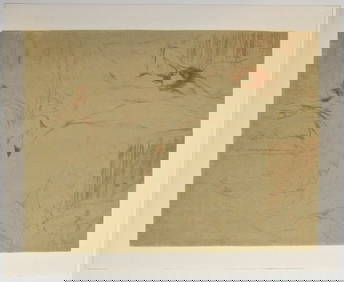 Toulouse-Lautrec lithograph "Lassitude" Elles (1 of 1)