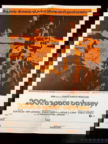 2001: A Space Odyssey (1968) UK One Sheet Movie Poster (1 of 4)