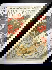 The Century August - Art Leyendecker (1896) 14.5x20.25 US Magazine Advertising LB (1 of 5)