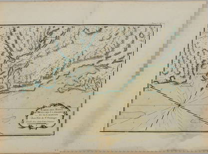 1764 Bellin Chart of Three South Haitian Bays -- Carte des Bayes du Mesle des Flamands et de: Title: 1764 Bellin Chart of Three South Haitian Bays -- Carte des Bayes du Mesle des Flamands et de Cavaillon … Cartographer: J Bellin Year / Place: 1764, Paris Map Dimension (in.): 8.7 X 12.9 i