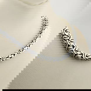 925 Sterling Silver Square Byzantine King's Chain,Men Necklace: Title: 925 Sterling Silver Square Byzantine King's Chain,Men Necklace Description: 925 Sterling Silver Square Byzantine King's Chain,Men Necklace Size and Weight:23.62 in (60cm)/100g Byzanthine King's
