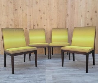 Vintage Modern Gunlocke Chair Co. Dining Side Chairs - Set of 4