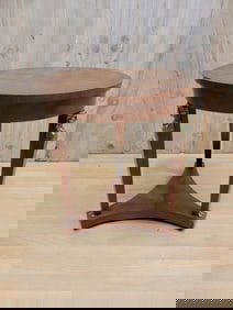 Vintage Neoclassical Style Brass Ormolu Occasional Table By Baker Furniture