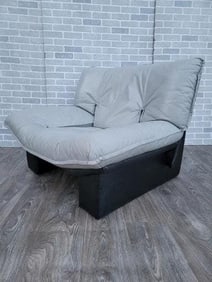 Mid Century Modern Nicoletti Salotti Italian Lounge Chair for Upholstery