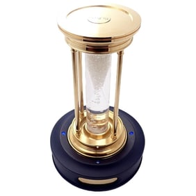 Authentic! De Beers Limited Edition Millennium 2000 Diamond Brass Hourglass