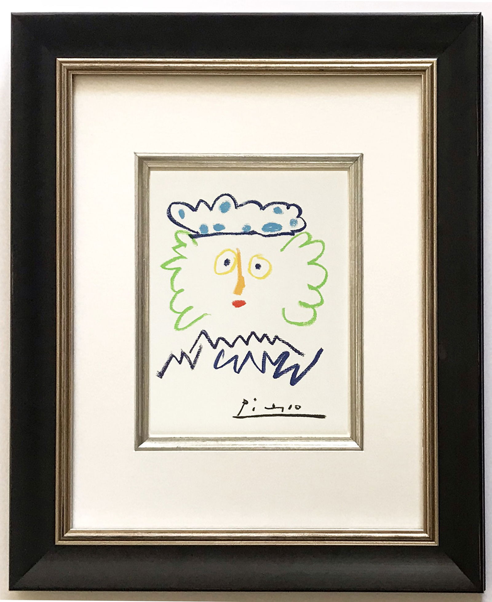 Pablo Picasso framed Lithograph 15 King of the South-1 (1 of 1)