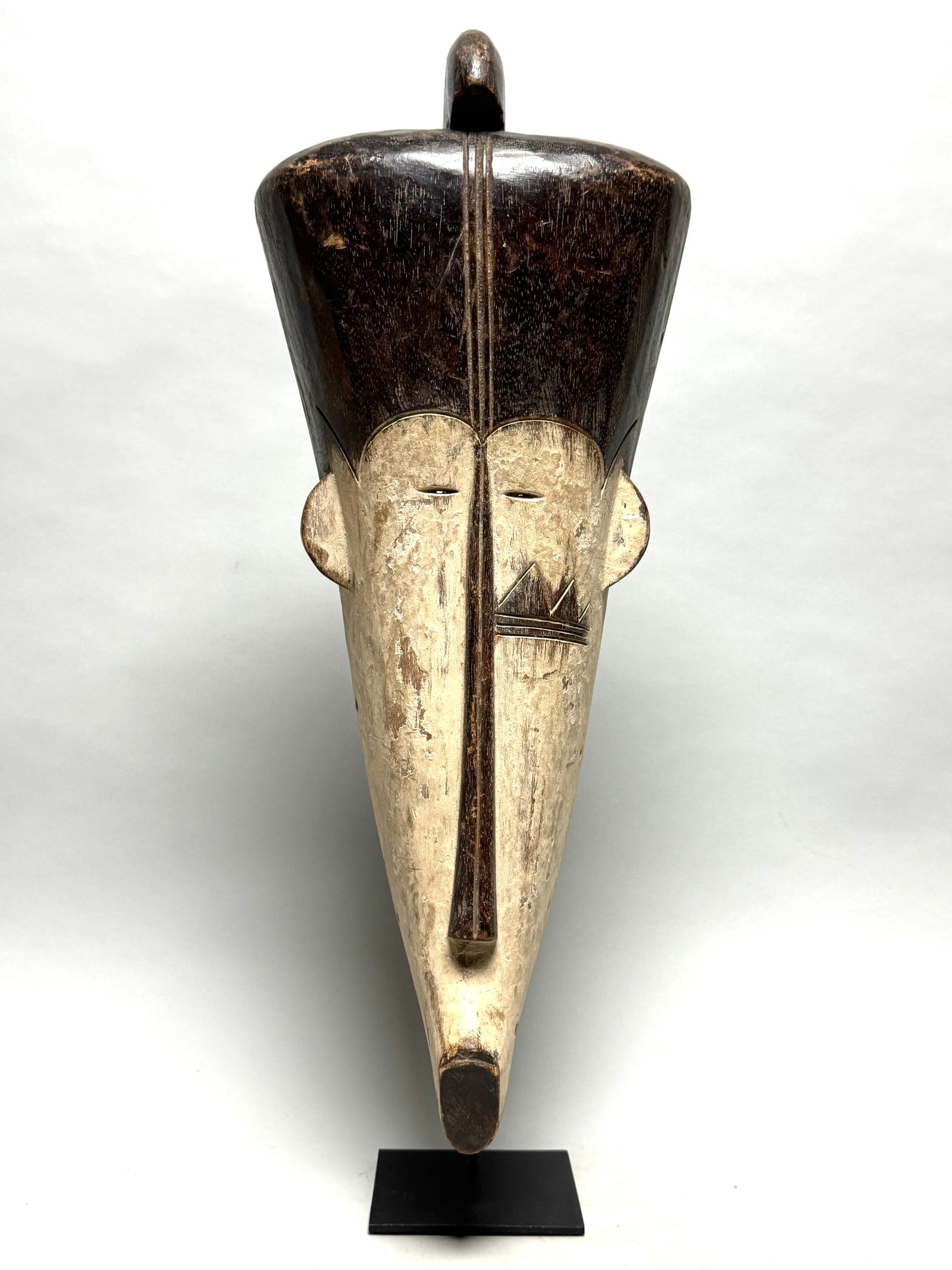 Large Ngil mask 53 cm - Fang - Gabon, Africa (1 of 12)