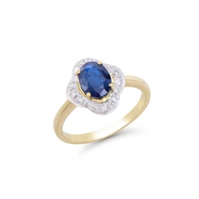 1.80 CTS CERTIFIED DIAMONDS & AFRICAN RUBY 14 K YELLOW GOLD DESIGNER RING SIZE 7.5