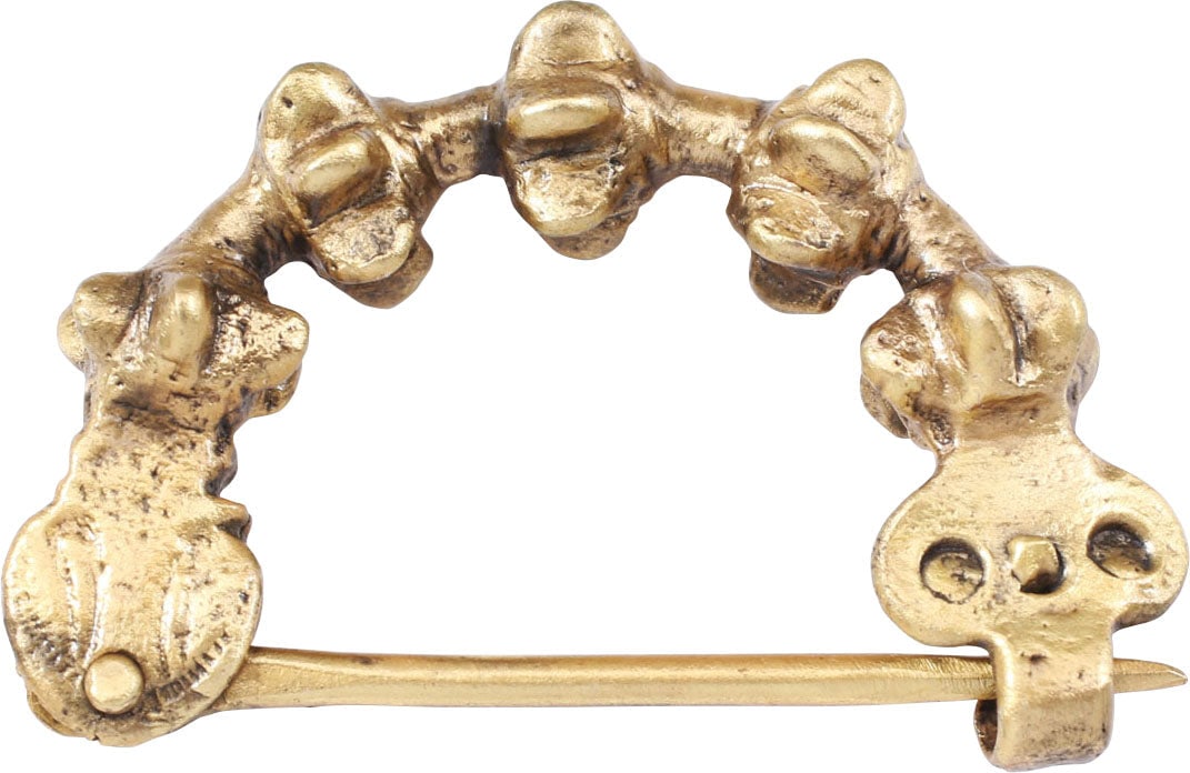 FINE AND RARE ROMAN WOMAN’S BROOCH, 2ND-4TH CENTURY AD (1 of 4)