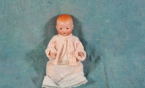 Dream Baby Doll ARMAND MARSEILLE 16" SLEEPY EYES 351/3 1/2 Bisque ANTIQUE (1 of 9)