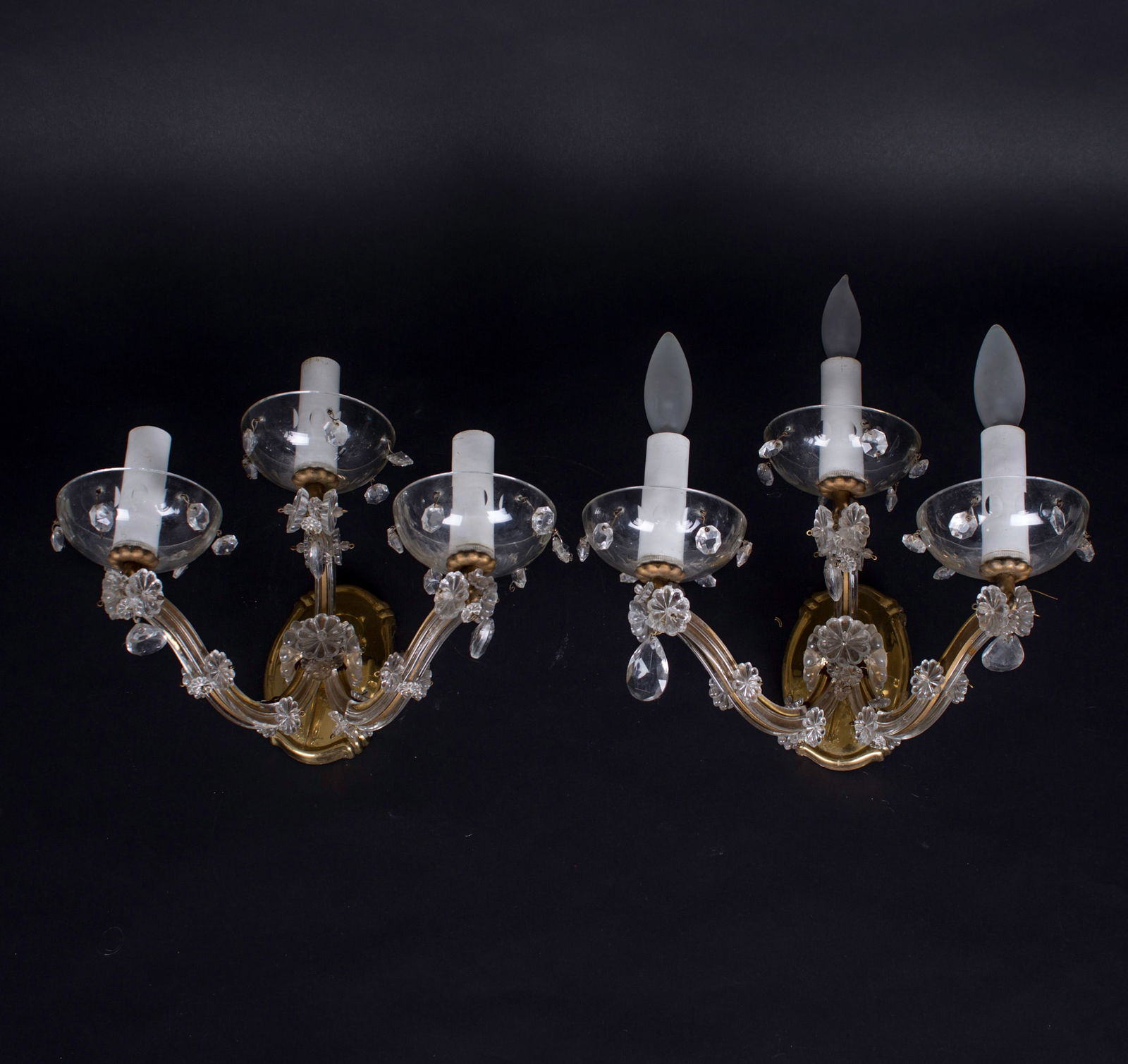 FRENCH pair of Sconces 1940 neo classic (1 of 4)