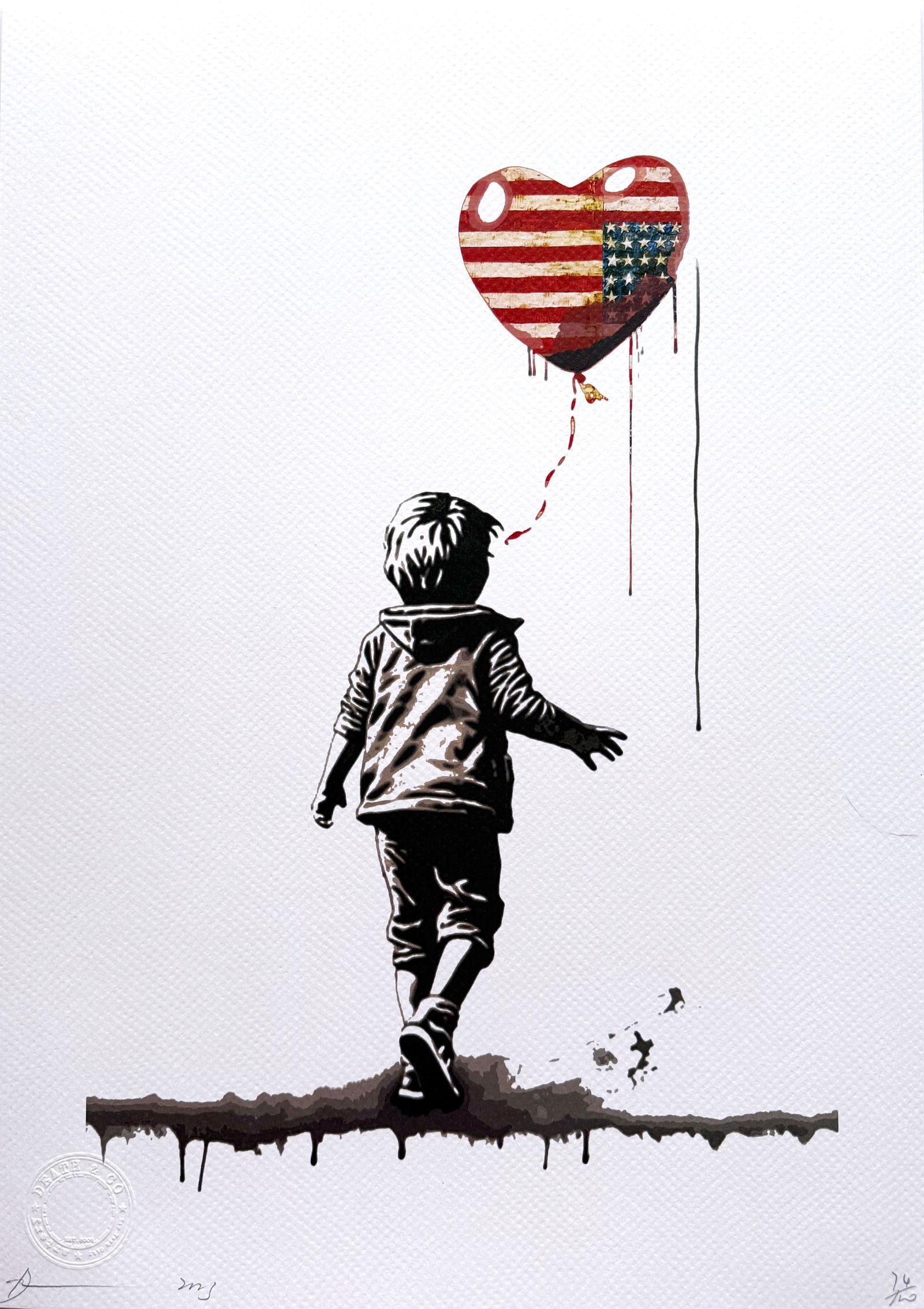 Death NYC Banksy Baloon (1 of 3)